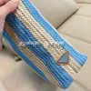 Sacs de soirée 2022 Stripe designer bag Femme Crochet sac fourre-tout sac à main de luxe Summer Shopping Purse Totes épaule sacs à main Triangle Top Quality J230630