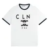 23 Nieuw katoen ademende sport casual t-shirt sportshirt modeontwerper klinknagel gradiënt letters niche luxemerk heren thirt