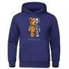 Erkek Hoodies Tişörtü Komik Teddy Bear Robot Hoodie Robotik Giyim Rahat Kapşonlu Erkekler Moda Polar Büyük Boy Gevşek Streetwear 230630