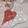 Other Home Decor Creative Heart Ornament Hollow Heart Shape Iron Romantic Hanging Crafts Wedding Props for Valentines Day Home Room Decor R230630