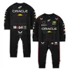 Kleding Sets Baby F1 Racing Red Team Bailey Jongens En Meisjes Formule Een Sportkleding Pasgeboren Kleding Lente Mode Nieuwe seizoen J230630