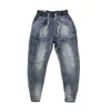 Hommes s jeans printemps et automne spirituel pour jeunes gars pantalons élastiques tâtons mince harem 230629