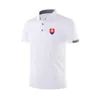 Slowakije POLO-modieus ontwerp voor heren en dames, zacht ademend mesh sport-T-shirt, casual shirt voor buitensporten