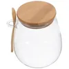 Lagerung Flaschen Glas Haushalt Tee Kanister Blätter Lebensmittel Gläser Staubdicht Versiegelt Multifunktions Container Für