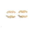 Lettre Designer Boucles d'oreilles Pendentif Boucle d'oreille pour les femmes de haute qualité Bijoux Accessoires Cadeaux 20style
