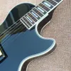 Kundenspezifisches Griffbrett für E-Gitarre, schwarz-goldene Hardware 369