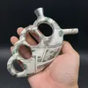 1 Stück Knuckle Bubbler Handpfeife Kunststoffrohr Rauchpfeifen Schüssel Handpfeifen