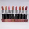 29 Colors Lipstick Matte Rouge A Levres Aluminum Tube Lustre Lipsticks with Series Number Russian Red Top Quaity Free Shipping