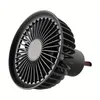 1pc petit ventilateur de bureau USB personnel, ventilateurs portables, fonctionnement silencieux et alimentation en air à 360 °, ventilateur de table de chevet à angle réglable pour bureau, chambre à coucher, ventilateur pour animaux de compagnie - support argenté