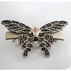 Mollette per capelli Big Butterfly Barrette - Accessorio per clip classico per donne Ragazze Fine Crystal Ornament Jewelry Spessa