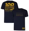 Abito da corsa della squadra F1 T-shirt estiva a maniche corte girocollo T-shirt taglie forti personalizzata per tifosi ad asciugatura rapida