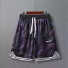 Summer Men's Shorts Sports Shorts broderad fjäder som kör lös casual Training Designer Designer Trend Populära shorts