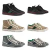 Designer Tennis Sneaker Men's Off The Grid Sneaker Designer Shoes Green Red Web Stripe Canvas Runner Trainers Sneakers Women Rubber Sole Shoe With Box NO414