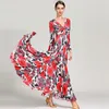 2019 wals jurk flamenco kostuums standaard sociale jurken Standaard sociale jurk Ballroom dans jurk fringe dansen clothes2066