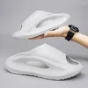 Slippers Vrouwen Slippers Zomer Slippers Man Klepels Indoor Cloud Slipper EVA Huis Schoenen Mannen Platform Strand Sandalen Mode