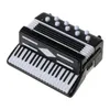 Baby Muziek Geluid Speelgoed C5AA Mini 1/12 Poppenhuis Houten Accordeon Miniatuur Muziekinstrumenten Model Collection Home Decor Speelgoed 230629