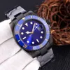Czarne ceramiki zegarek męskie automatyczne ruchy mechaniczne zegarki 40 mm szafirowe zegarek na rękę wodoodporne Montre de lukse
