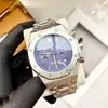 Klasyczne gorące męskie zegarki Luksusowe zegarki od projektantów 41-milimetrowa tarcza Automatyczne mechaniczne Klasyczne wodoodporne zegarki ze stali nierdzewnej Bez pudełka