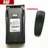 Walkie Talkie XQF 7.4V 2600 MAH Li-ion-batteri för Motorola GP3688 GP3188 EP450 PR400 CP140 CP150 CP160 CP180 CP200 CP250
