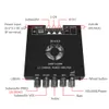 Amplifiers Tda7498e Builtin Cooling Fan Zkht21 Aux Bluetoothcompatible 5.0 Usb Stereo Audio Power Amplifier Board 2.1 Channel