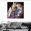 Famous Female Canvas Art The Virgin Square Gustav Klimt Oil Painting Reproduction Handmade High Quality