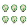 Other Golf Products 6 PcsSet Ball Marker Hat Clip Magnetic Removable Metal Cap Clips Mark Position Accessories 230629