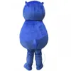 Costume de mascotte de castor bleu super mignon vêtements de performance de carnaval costume de fantaisie personnalisé vêtements publicitaires