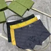 Nuove mutande da uomo casual mutande da uomo classiche sexy da boxer da boxer a tre pezzi con mutandine di alta qualità