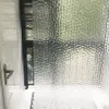 Duschvorhänge, wasserdicht, transparent, 3D-Badezimmer-Vorhang, Badezimmer-Duschvorhang mit Haken, verdickter Badevorhang, transparent, breit, 230629