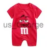 Clothing Sets 2021 Newborn Baby Onesie Summer Short Sleeve Infantil Bodysuits Baby Boys And Girls Clothes Cotton Cartoon Jumpsuit J230630