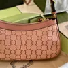 حقائب كتف أنيقة باللون الوردي O Phidia مصممون بأحرف كاملة Crossbody للسيدات حقائب يد كلاسيكية عصرية وعصرية