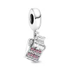 925 argento per pandora charms gioielli perline cuore ciondola bussola set di ciondoli macchina da scrivere ciondolo fai da te