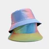 Chapeaux à large bord seau printemps coton femmes été crème solaire Panama chapeau coloré Sunbonnet Fedoras extérieur pêcheur plage casquette 230629