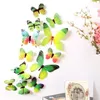 Andere Home Decor Gekwalificeerde Stickers Decal Stickers Home Decorations Vlinder Regenboog Kleur Behang voor Woonkamer R230630