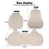 Car Seat Covers Linen/Flax Seats Cushions Not Moves Cushion Pads Non-slide Cool Auto Accessories For 5008 2 X36