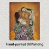 Wysokiej jakości reprodukcja Gustav Klimt malowanie rodziny nowoczesna sztuka płótna do pomalowanego w pokoju kuchennym