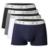 3PCS MENS MENSE Design sous-vêtements Shorts de plage Boxer Sexe Sous-pants imprimés Soft Boxer Breasping Swim Trunks Brandhed Male Hrns