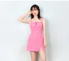 Women Pink Boucle Bow Mini Dress Self-Portrait New 2023High quality