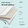 Panel de pared 3D 2.8m Panel autoadhesivo 3D Papel tapiz decorativo Espuma insonorizada Impermeable 3D Etiqueta de la pared Diseño Dormitorio Papel tapiz 230629