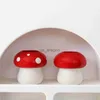 Vases Creative Ceramic Mushroom Art Vases Flowers Botany Floral Organ Home Decor Living Room Bedroom Bookcase Mesa Glass Hydroponic x0630