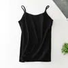 Women's Tanks Summer Cotton Camisole Women Short V-neck Home Wear Spaghetti Strap Top Large Size Girls Undershirt Knitted Striped Ladies
