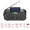 Radio Abbree Ipx6 Waterproof Auto Scan Emergency Radio Solar Hand Crank Portable Am/fm Radio 5000mah for Home Outdoor with Flashlight