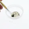 Kits de réparation de montres 3 pièces brosse de nettoyage petites pièces mouvement fibre de verre/laiton/acier pièces outils