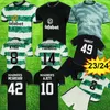 2023 2024 Celtic Irish Origins Özel Futbol Formaları Kyogo Ajetiturnbull McGregor Forrest 23 24 Celtic 120. Futbol Gömlek Erkek Kitleri Çocuk Ekipmanları