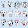 925 sterling silver charms for pandora jewelry beads Colgante Elephant Dog Cat Duck Pig charm set
