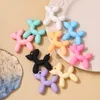 Fashion Design Colorful Acrylic Dog Charm Pendant for Jewelry Making