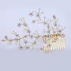 Pinces à cheveux mode petit cristal fleur peignes de mariage pour accessoires de mariée strass faits à la main femmes coiffure bijoux