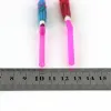 240*5mm Handicraft Drinking Straw Kid Birthday Party Wedding Fluorescence Umbrella Decor Straws Bar Disposable Drink Tools Easy Carry ECO-friendly 0630