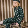 Ensembles de vêtements européens enfants filles robe automne hiver imprimé enfant veste à manches longues haut et jupes ensemble robes pour tout-petits vêtements 230630