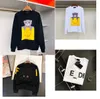 Felpa con cappuccio da donna da uomo Maglione di design Maglione da coppia Girocollo Stampa stradale Lettera Pullover a maniche lunghe Giacca Maglioni